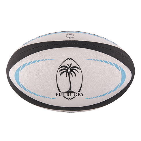 Ballon Rugby Replica Fidji Taille 5 - Gilbert