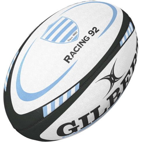 Ballon Rugby Racing 92 Replica Taille 5 - Gilbert