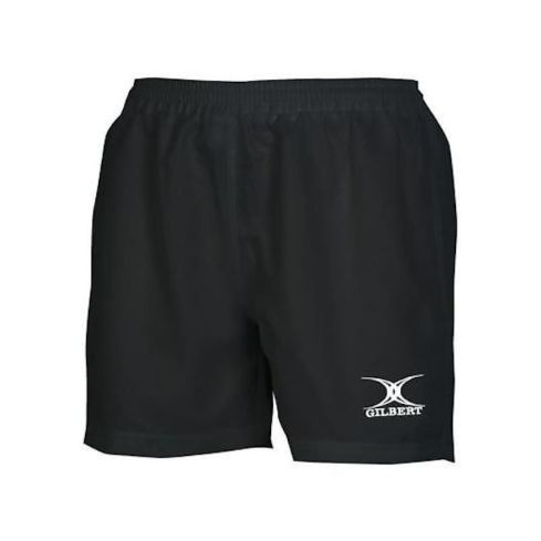 Short Rugby Enfant Saracen Noir V3 - Gilbert