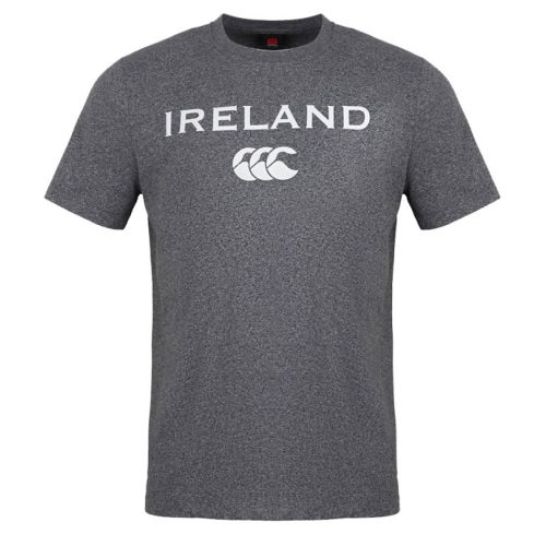T-Shirt Rugby Supporter Ireland Gris - Canterbury