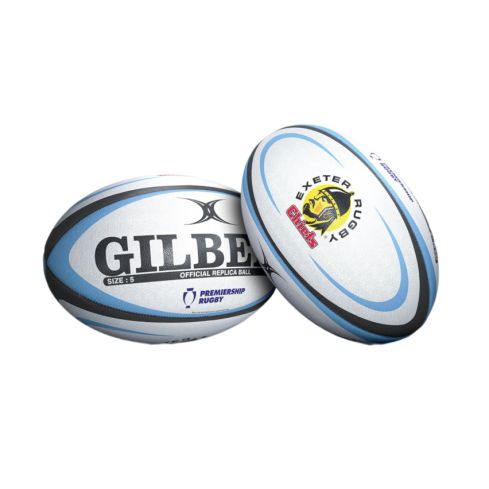 Ballon Rugby Replica Exeter Chiefs Taille 5 2024/2025 - Gilbert