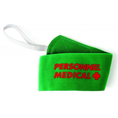 Brassard Rugby Personnel Médical Avec Velcro Vert – Tremblay