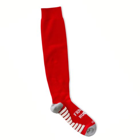 Chaussettes Rugby Officiel France 2023 Coupe du Monde Rouge - Le Coq Sportif