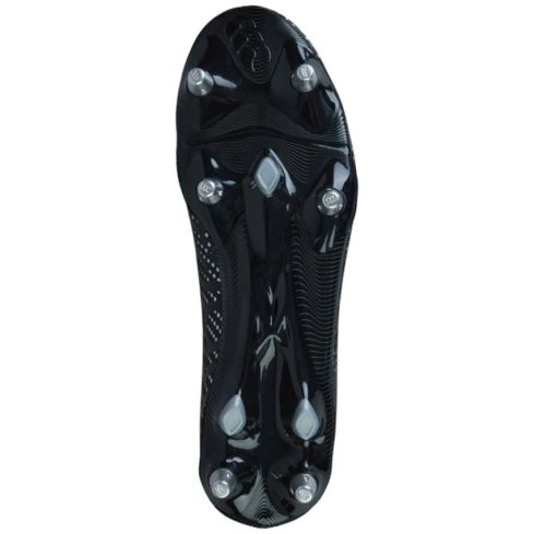 Chaussures Rugby Speed Infinite Pro SG Crampons Hybrides Tout Terrain Noir/Argenté – Canterbury