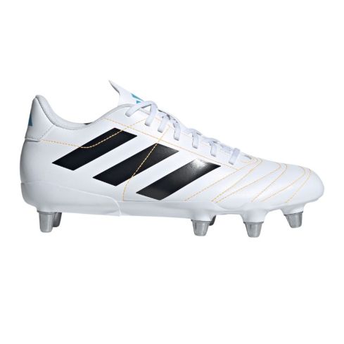 Chaussures Rugby Kakari SG Vissées Blanc - Terrain Gras - Adidas