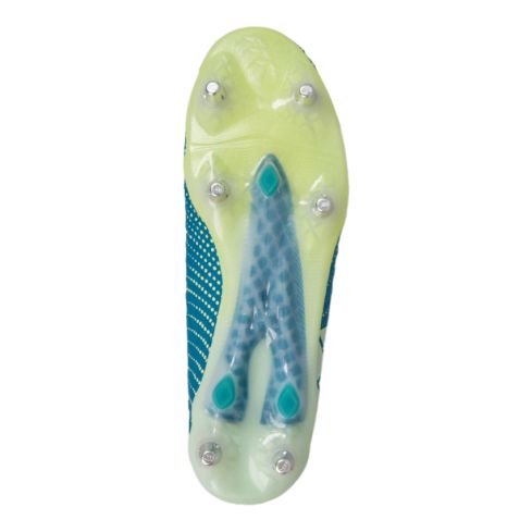 Chaussures Rugby Speed Infinite Elite SG Crampons Hybrides Tout Terrain Bleu/Vert - Canterbury