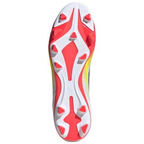 Chaussures Rugby F50 Club FG/MG Crampons Moulés Terrain Sec Blanc/Fluo/Rose - Adidas