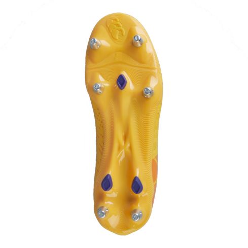 Chaussures Rugby Speed Infinite Team SG Crampons Hybrides Tout Terrain Jaune - Canterbury