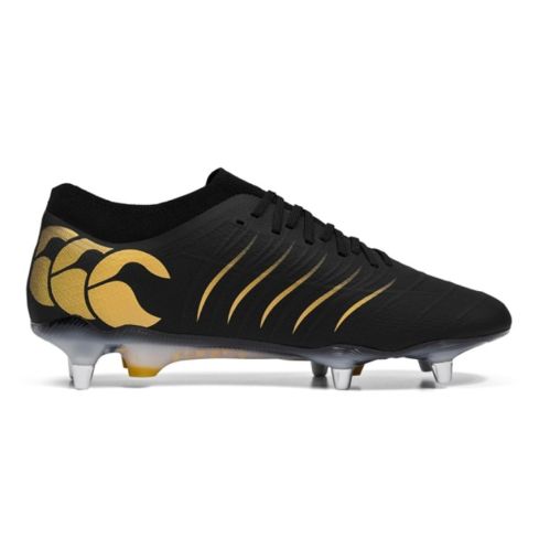 Chaussures Rugby Phoenix 2.0 Elite crampons hybrides Terrain Gras Noir - Canterbury