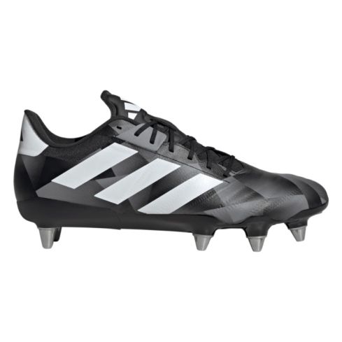 Chaussures Rugby Adizero Avants RS15 (SG) Crampons vissés Terrain Gras Gris/Blanc/Carbone 2025/2026 - Adidas