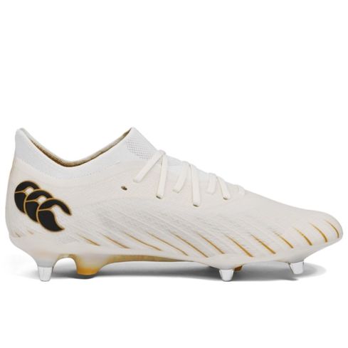 Chaussures Rugby Speed Falcon Elite Crampons Hybrides Blanc - Canterbury