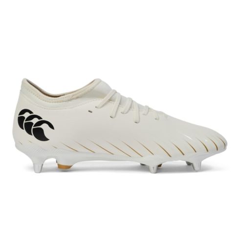 Chaussures rugby Speed Team SG Hybrides Tout Terrain Blanc - Canterbury