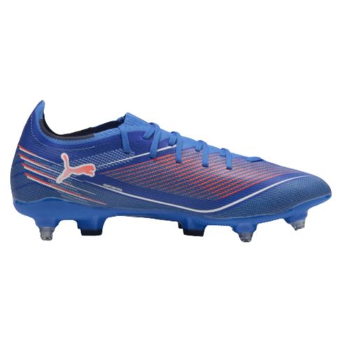 Chaussures Rugby Ultra 6 Match SG Untamed hybrides Terrain Gras Bleu et Orange - Puma