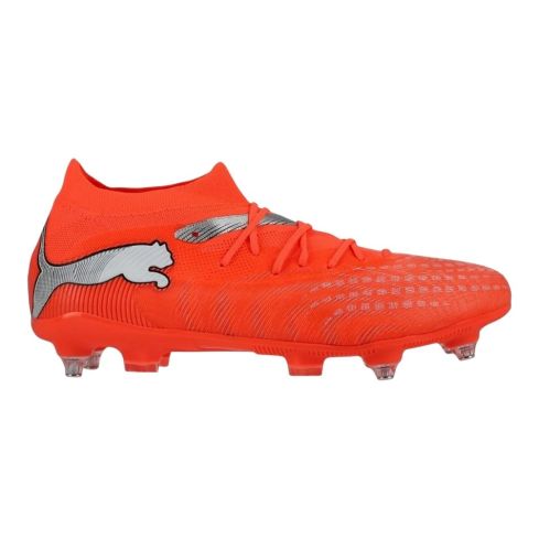 Chaussures Rugby Hybrides Future 9 Match MXSG Rouge éclatant - Terrain Gras - Puma