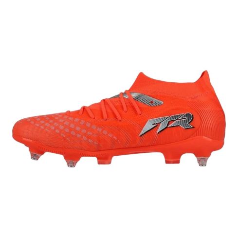 Chaussures Rugby Hybrides Future 9 Match MXSG Rouge éclatant - Terrain Gras - Puma