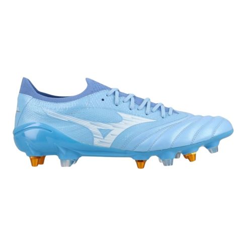 Chaussures Rugby Hybrides Morelia Neo IV B Elite Mix Bleu ciel - Terrain Gras - Mizuno