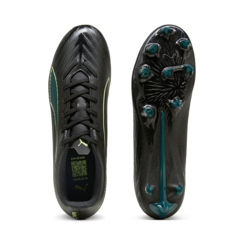 Chaussures Rugby Ultra 6 Play FG/AG Crampons Moulés Terrain Sec/ Mixte noir - Puma