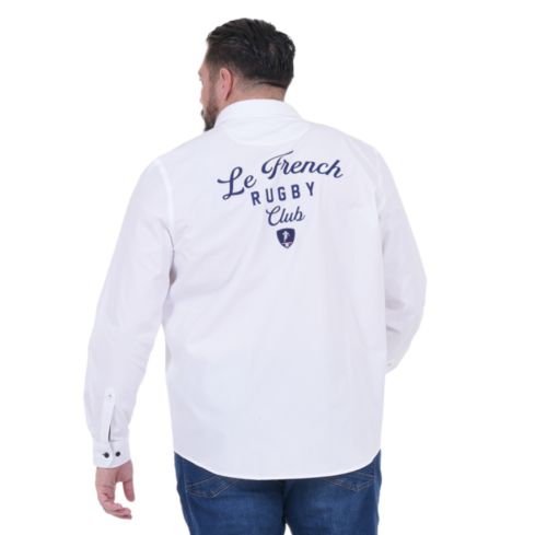 Chemise A Manches Longues Le French Blanc - Ruckfield