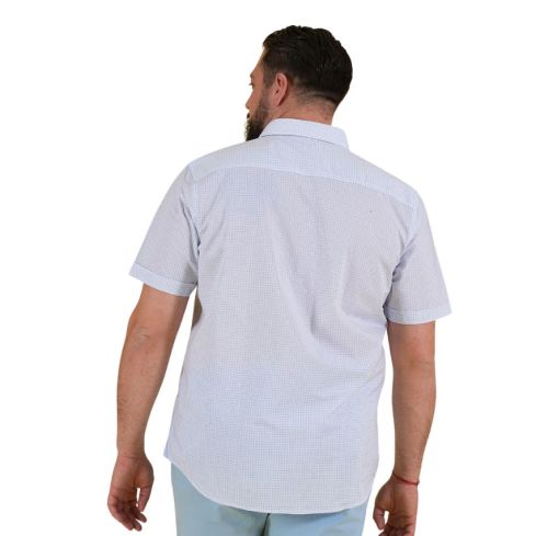 Chemise à manches courtes à motifs géométriques "Ligne City" - Ruckfield