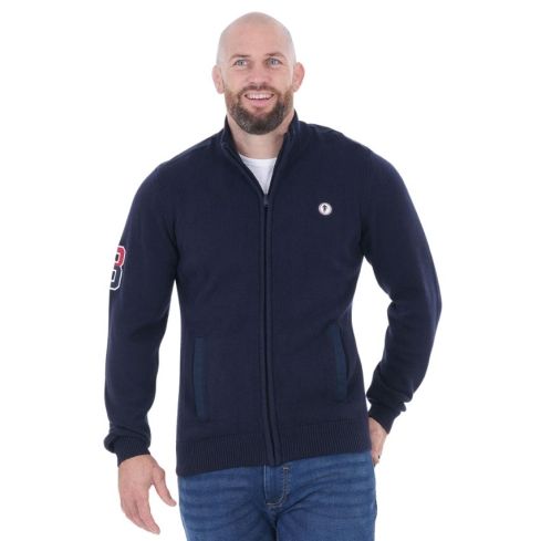 Gilet zippé Rugby French Rugby Club Bleu Marine - Ruckfield