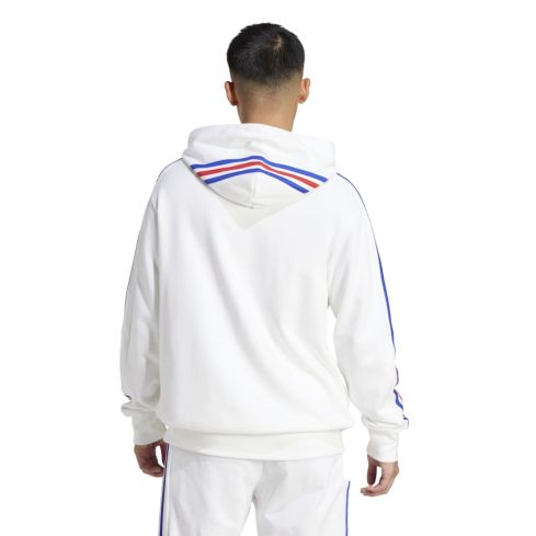 Sweat à capuche Rugby France Essentials Blanc - Adidas
