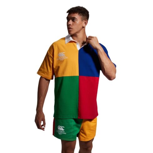 Maillot Rugby Harlequin À Manches Courtes Unisexe - Canterbury