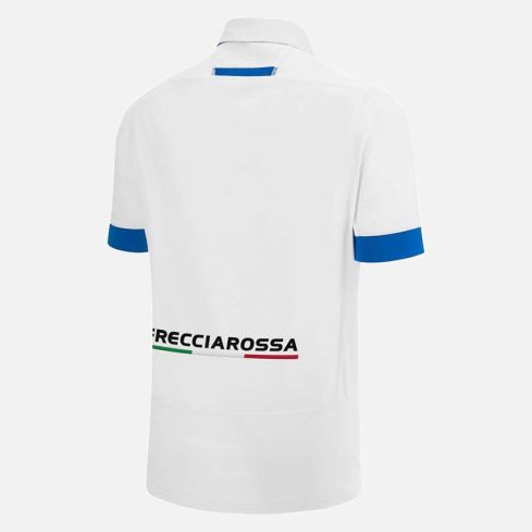 Maillot Rugby Italie Extérieur 2023/24 Blanc - Macron