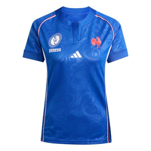 Maillot Rugby Femme France Domicile Coupe du Monde 2025 - Adidas