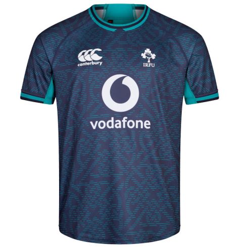 Maillot Rugby Irlande Pré-match Bleu/Vert - Canterbury