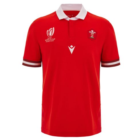 Maillot Rugby Match Pays De Galles Domicile Coupe Du Monde 2023 - Macron