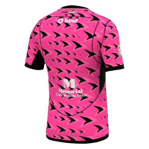 Maillot Rugby Extérieur Miami Sharks 2024/2025 - Macron