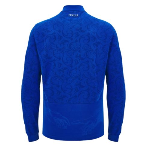 Maillot Rugby Réplica Domicile Italie Coton 2024/2025 - Macron