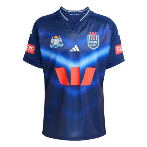 Maillot Rugby Captain’s Run Nouvelle-Galles du Sud adidas bleu