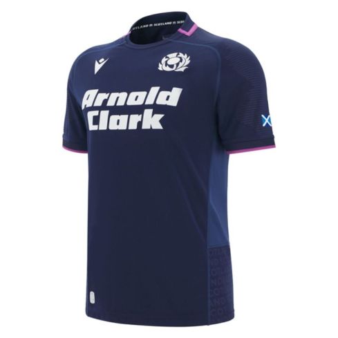 Maillot Rugby Homme Écosse Domicile 2025/2026 bleu - Macron