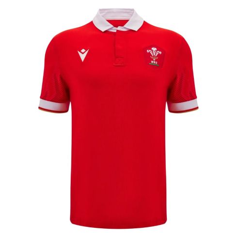 Maillot Rugby Pays de Galles Coton Domicile 2024/2025 - Macron