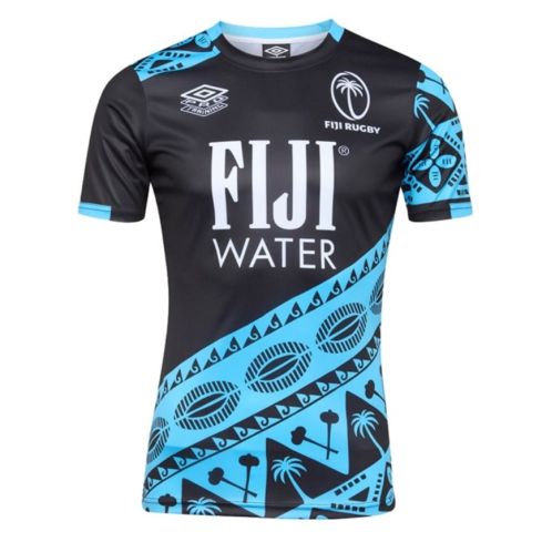 Maillot Rugby Pré-match Fidji Top 2025/2026 - Umbro