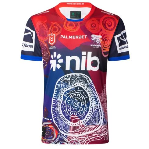 Maillot Rugby Replica Indigenous Newcastle Knights 2025/2026 - Classic Sportswear