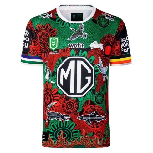 Maillot Rugby Replica Indigenous Rabbitohs 2025/2026 - Classic Sportswear