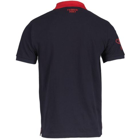 Polo Coupe du Monde de Rugby France 2023 Bleu Logo - Sportfolio