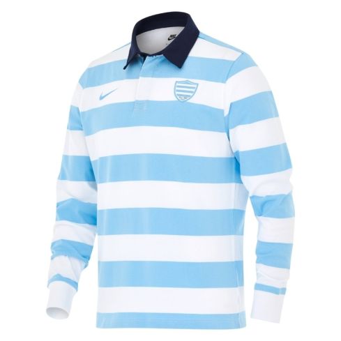 Polo Rugby Heritage Manches Longues Racing 92 2025/2026 - Nike