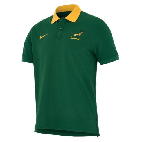 Polo Rugby Springboks Afrique du Sud Piqué Vert - Nike