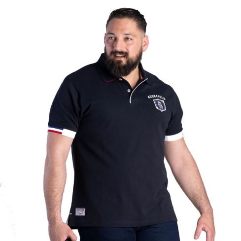 Polo Rugby French Rugby Club Manches Courtes Bleu Marine - Ruckfield