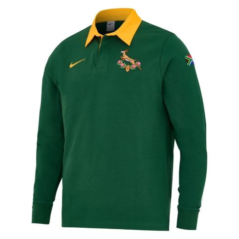 Polo Manches Longues Rugby Springboks Afrique du Sud - Nike