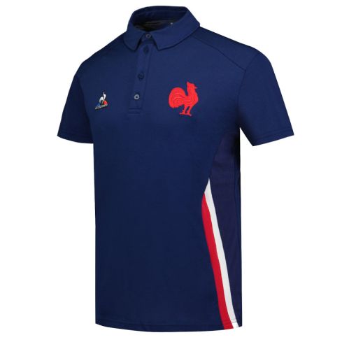 Polo Rugby Presentation France Blanc Le Coq Sportif Boutique rugby