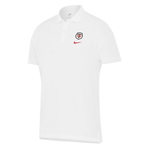 Polo Rugby Stade Toulousain Blanc 2025/2026 - Nike