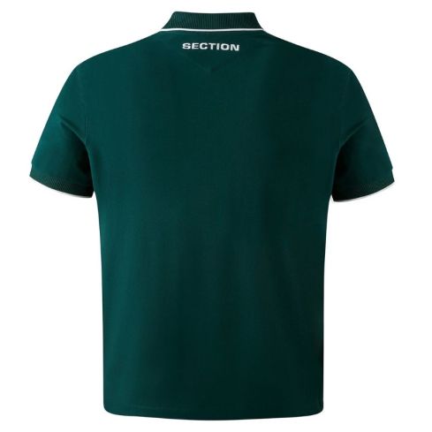 Polo Rugby Manches courtes Homme Section Paloise Vert 2025/2026 - Macron