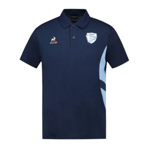 Polo Rugby Presentation Aviron Bayonnais Bleu - Le Coq Sportif