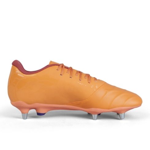 Chaussures Rugby Phoenix Genesis Team SG Crampons Hybrides Tout Terrain Orange - Canterbury