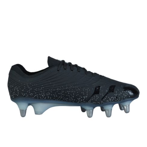 Chaussures Rugby Stampede Crampons Vissés Terrain Gras Elite SG Noir - Canterbury