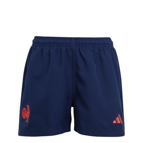Short Rugby Enfant France Bleu - Adidas
